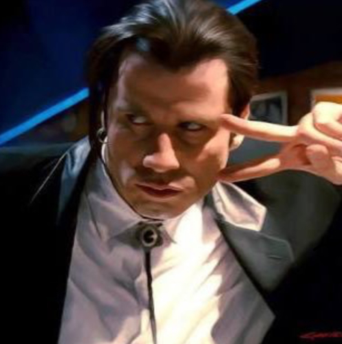 Portrait de Vincent Vega