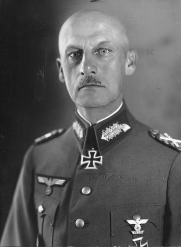 Portrait de Franz von Leeb