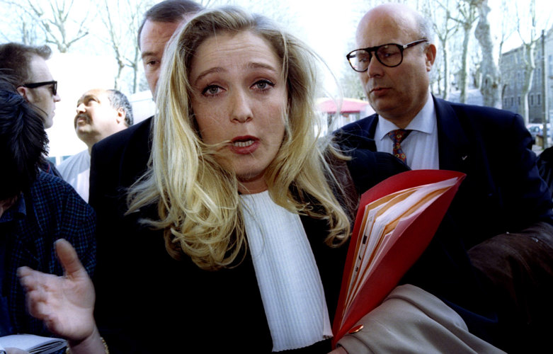 Portrait de Marine  Le Pen