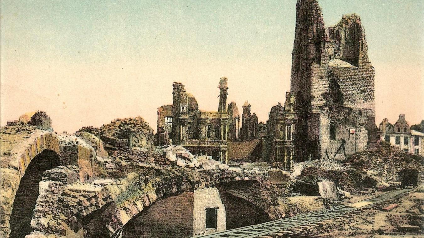 Illustration de Villes éteintes depuis les bombardements.