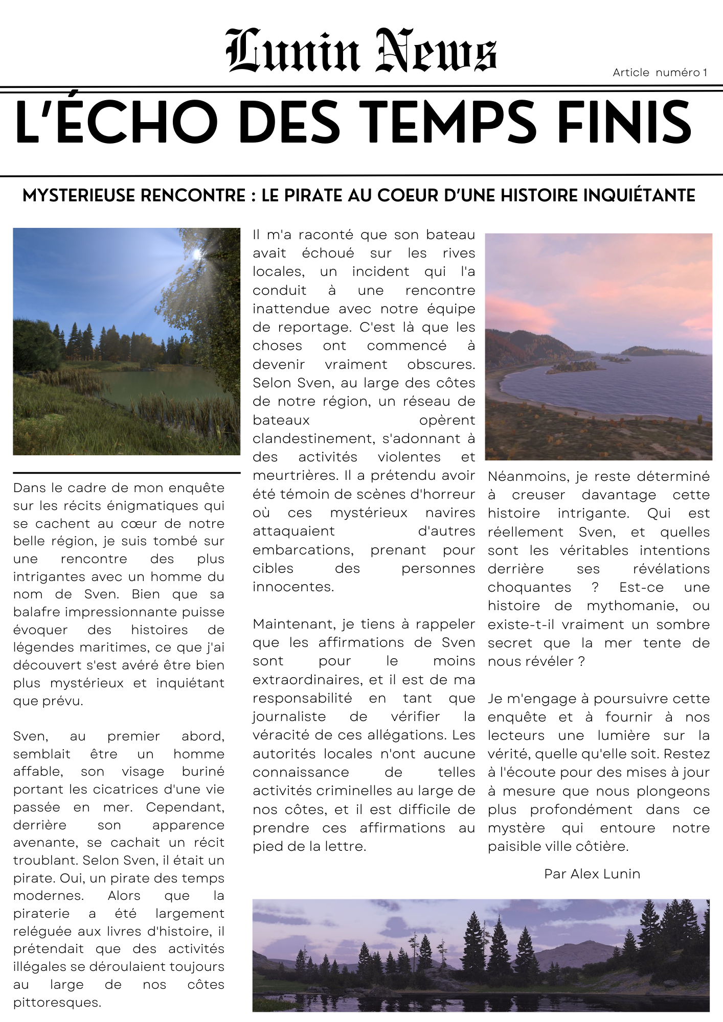 Illustration de MYSTERIEUSE RENCONTRE : LE PIRATE AU COEUR D’UNE HISTOIRE INQUIÉTANTE