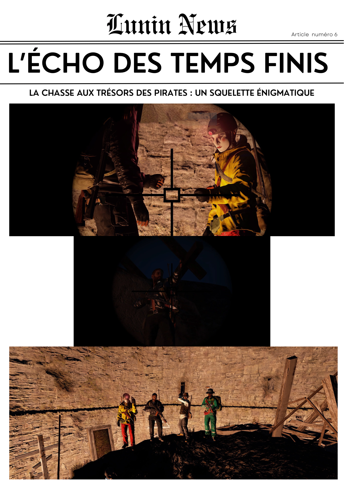 Illustration de LA CHASSE AUX TRÉSORS DES PIRATES : UN SQUELETTE ÉNIGMATIQUE